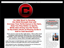 Tablet Screenshot of cardtearing.com